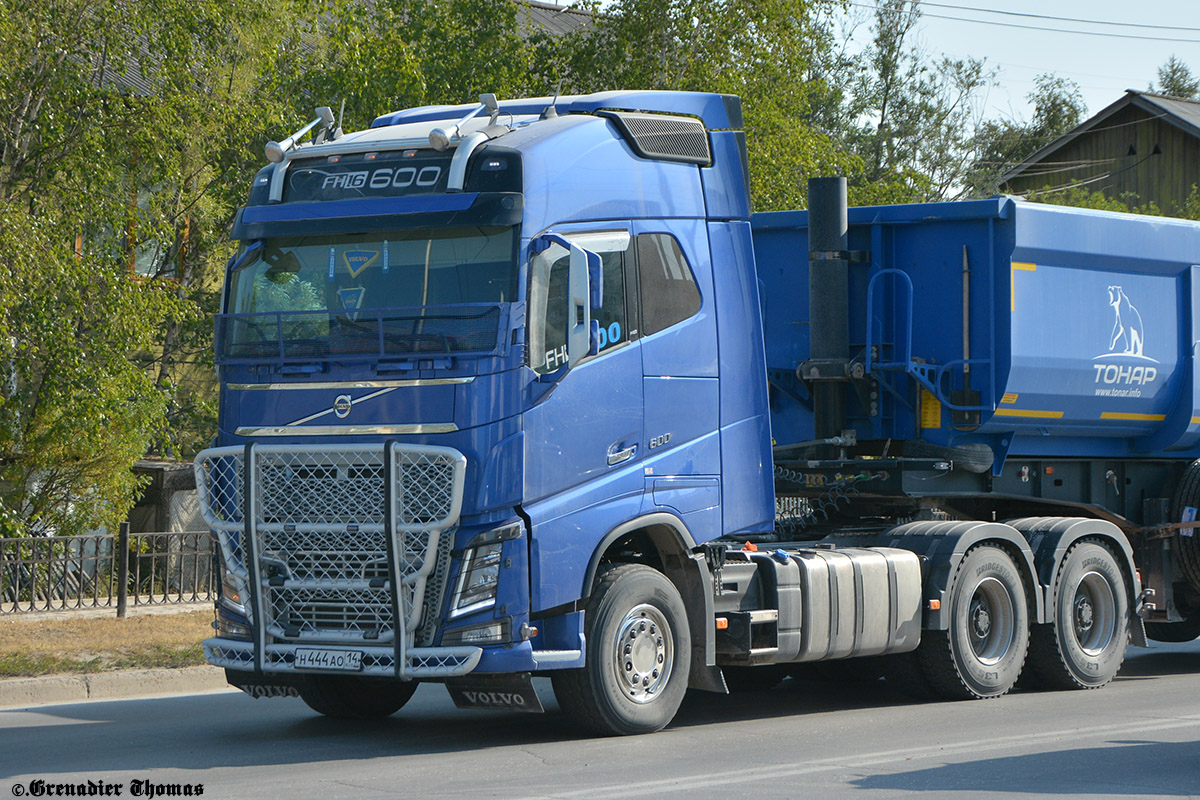 Саха (Якутия), № Н 444 АО 14 — Volvo ('2012) FH16.600