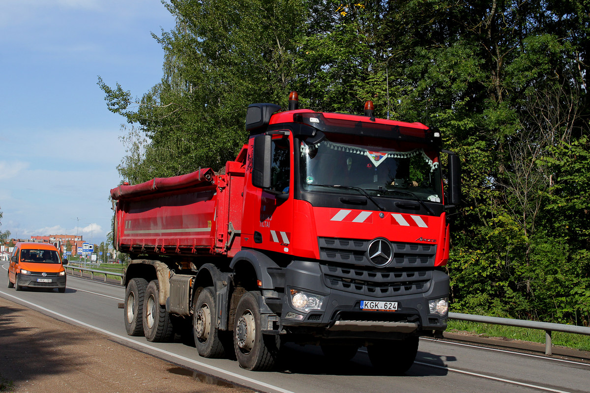 Литва, № KGK 624 — Mercedes-Benz Arocs (общ.м)