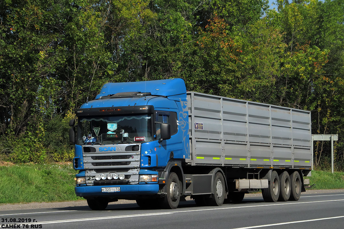 Орловская область, № С 320 ТО 57 — Scania ('1996) P340