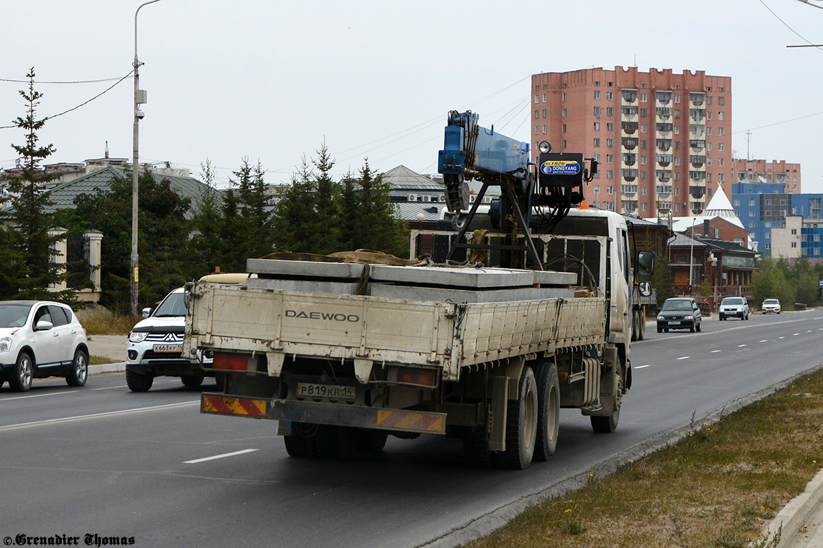 Саха (Якутия), № Р 819 КН 14 — Daewoo Novus