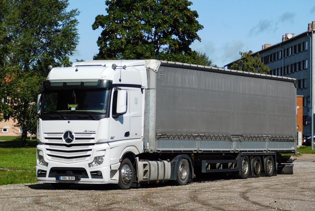 Эстония, № 084 BJH — Mercedes-Benz Actros ('2011) 1845