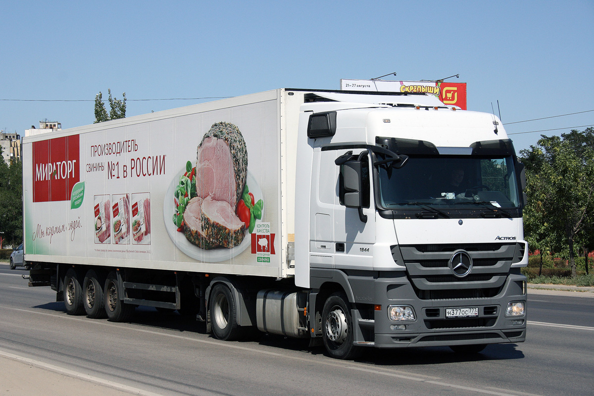 Москва, № Н 377 ОС 777 — Mercedes-Benz Actros ('2009) 1844