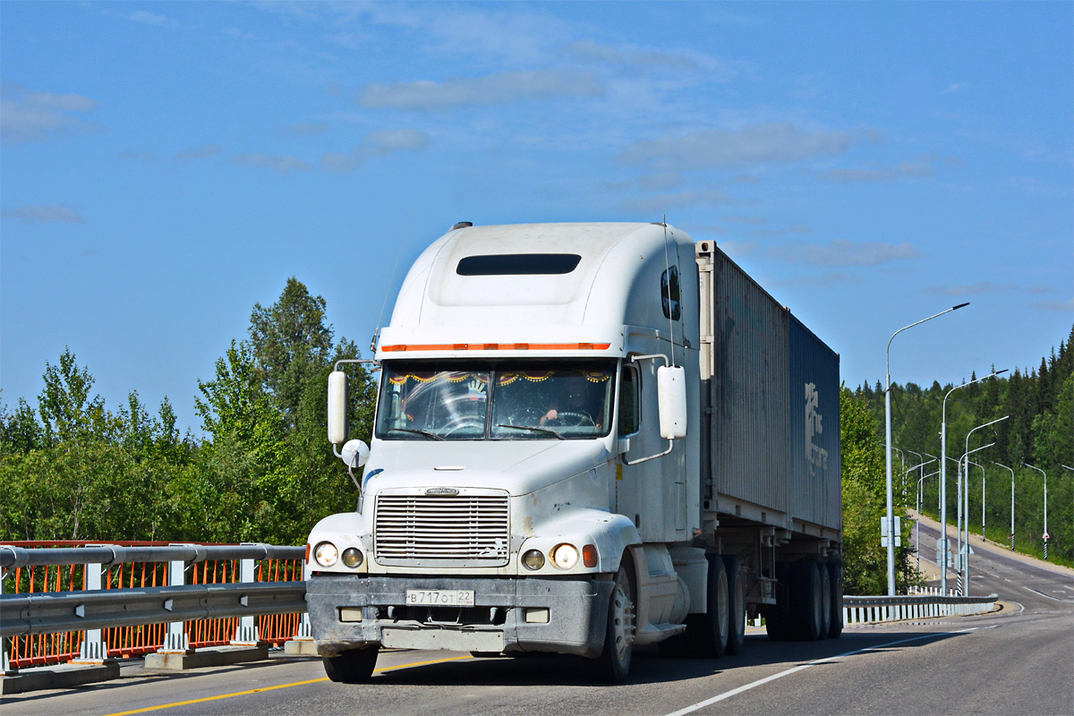 Алтайский край, № В 717 ОТ 22 — Freightliner Century Class