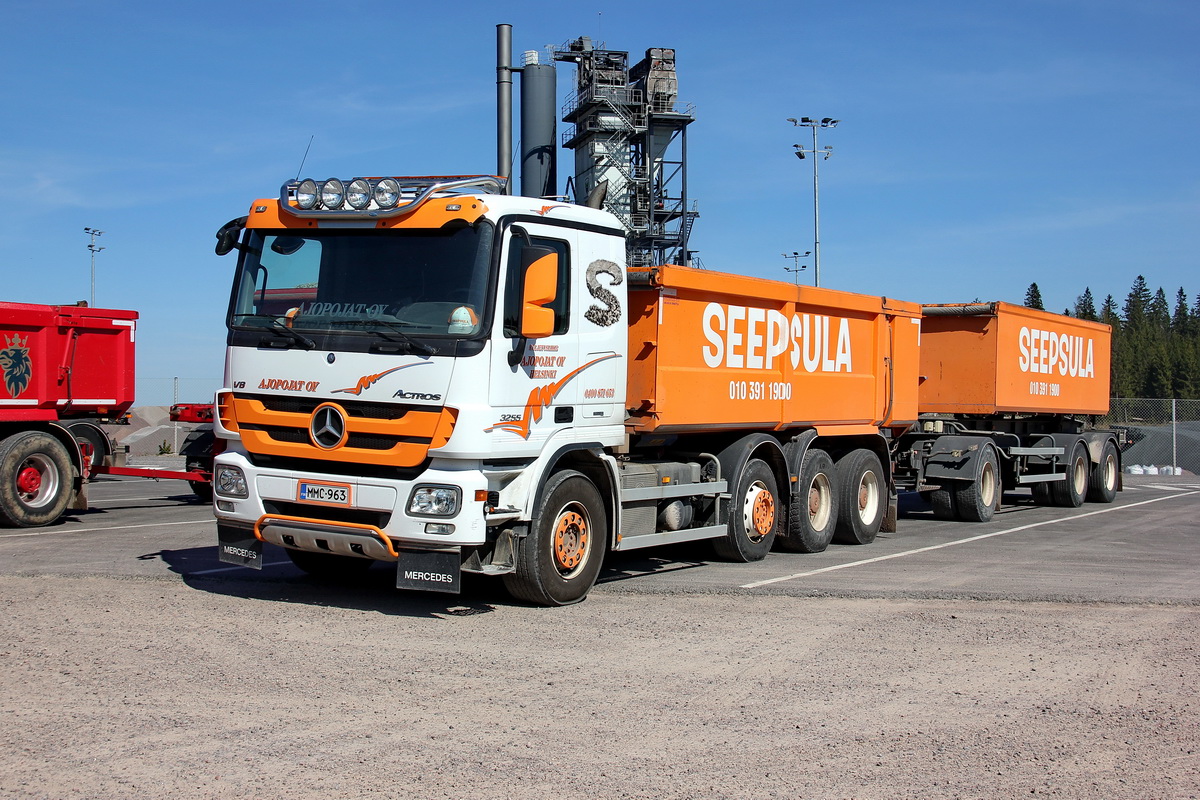 Финляндия, № MMC-963 — Mercedes-Benz Actros ('2009)