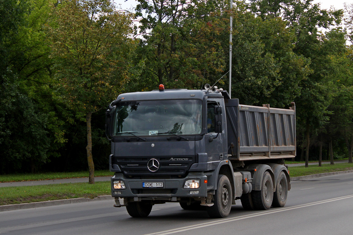 Литва, № DOE 112 — Mercedes-Benz Actros ('2003) 3341