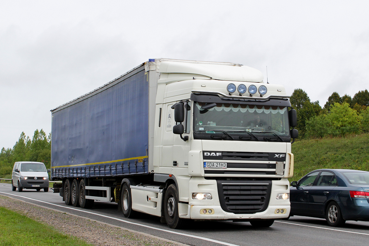 Польша, № GDA 21H3 — DAF XF105 FT