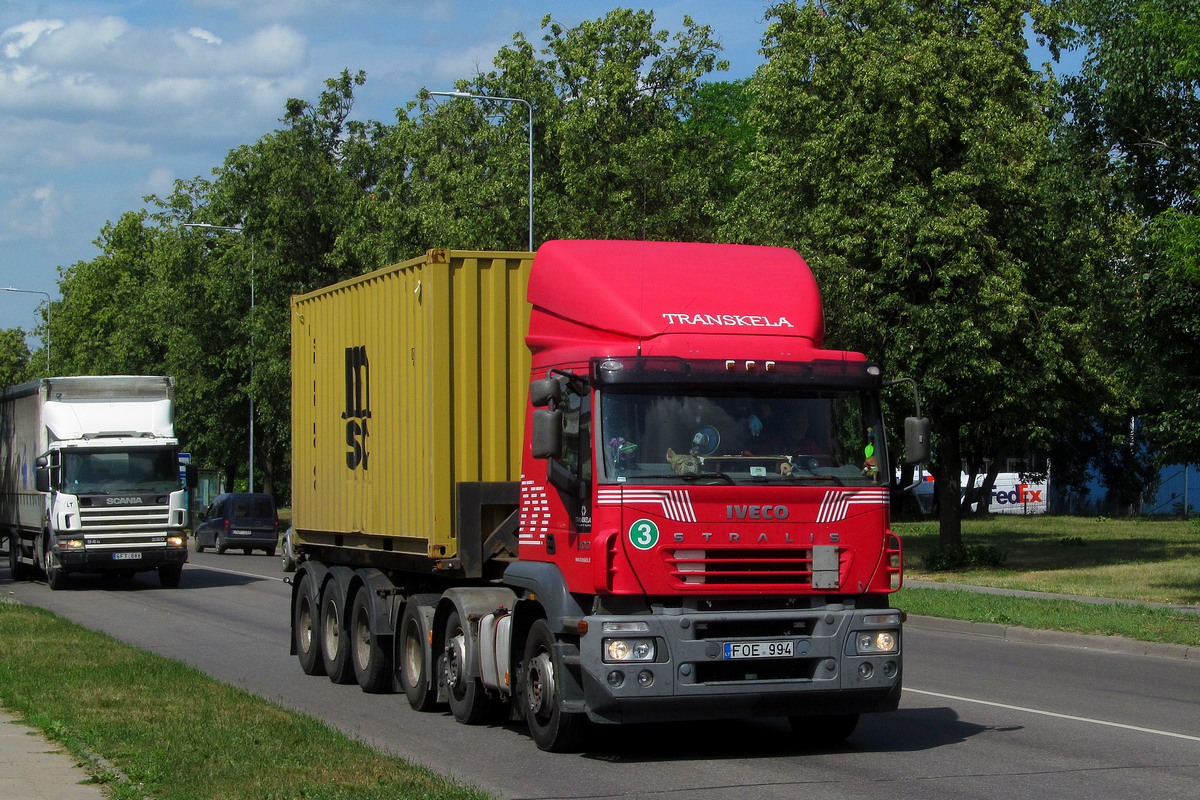 Литва, № FOE 994 — IVECO Stralis ('2002) 400