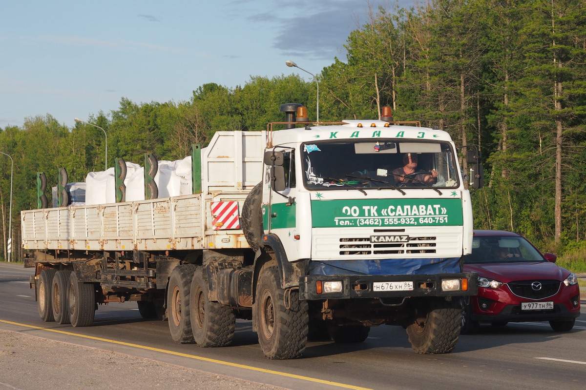 Ханты-Мансийский автоном.округ, № Н 676 ХН 86 — КамАЗ-44108-13 [44108N]