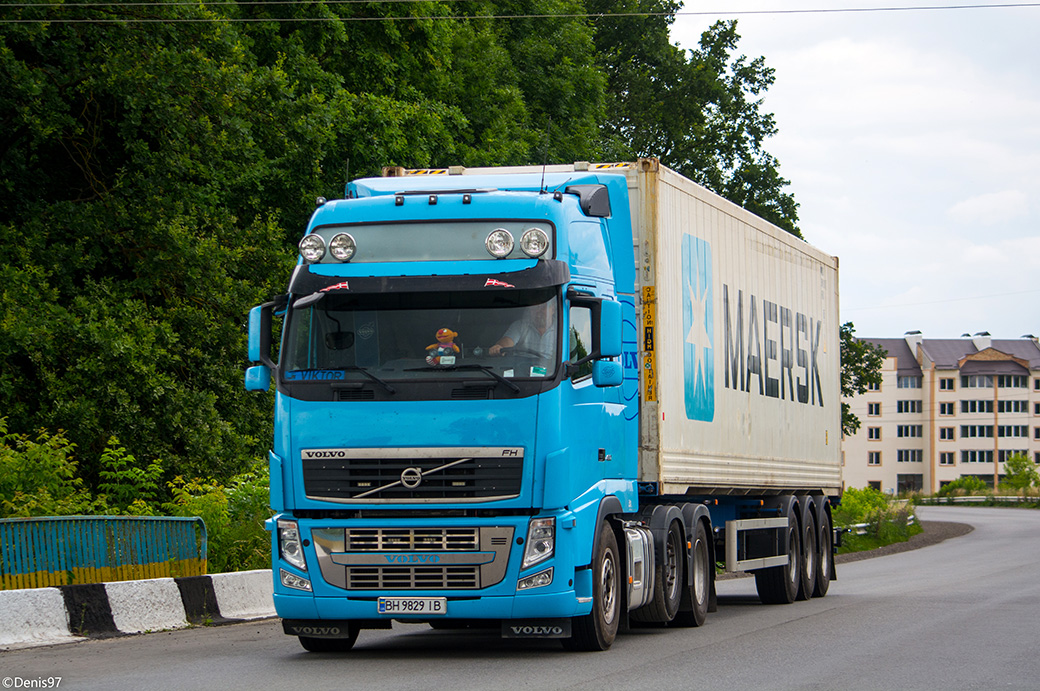 Одесская область, № ВН 9829 ІВ — Volvo ('2008) FH.460