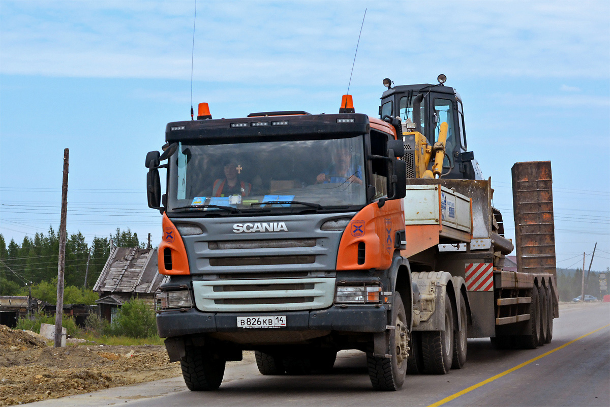 Саха (Якутия), № В 826 КВ 14 — Scania ('2004) P420