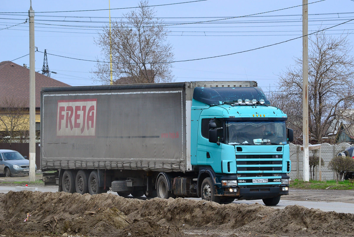 Волгоградская область, № А 782 РВ 134 — Scania ('1996) R124L