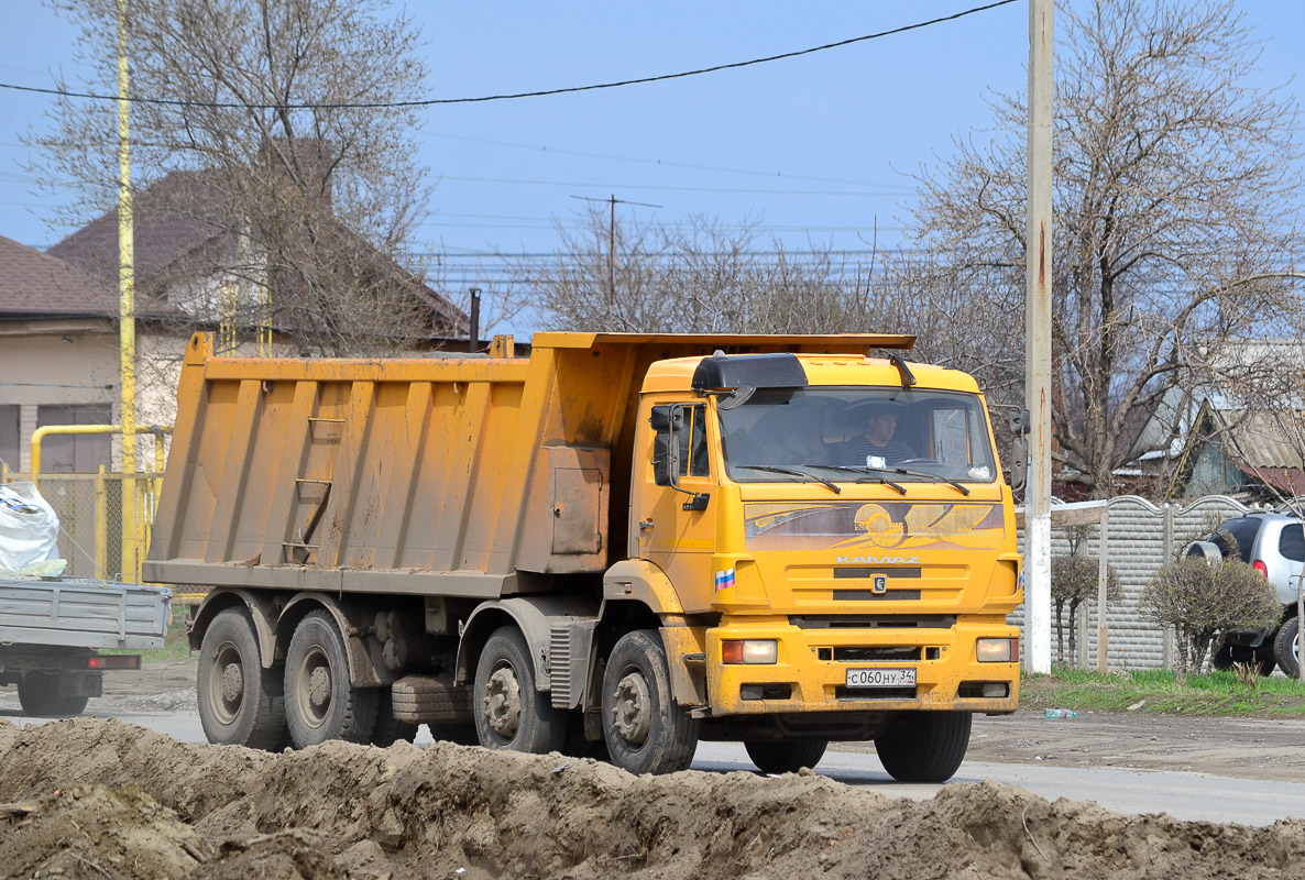 Волгоградская область, № С 060 НУ 34 — КамАЗ-65201-63