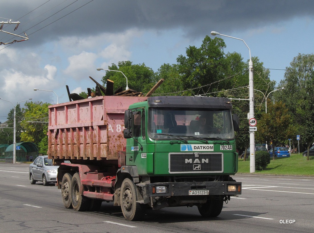 Минск, № 702ДД — MAN F90 (общая модель)