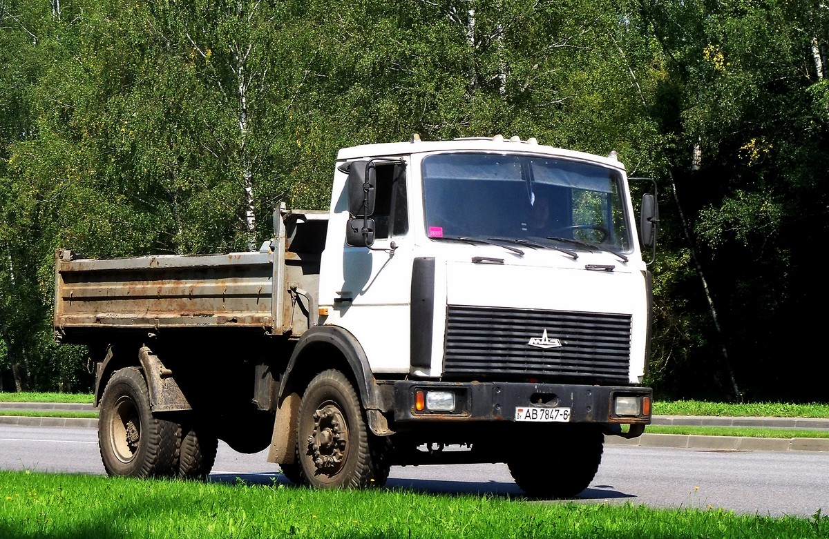 Могилёвская область, № АВ 7847-6 — МАЗ-5551 (общая модель)