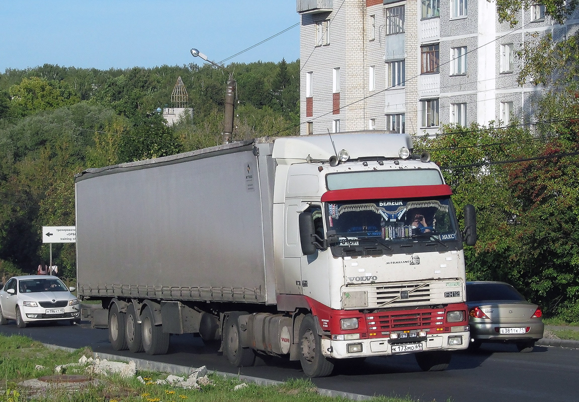 Тверская область, № К 173 МО 69 — Volvo ('1993) FH12.420