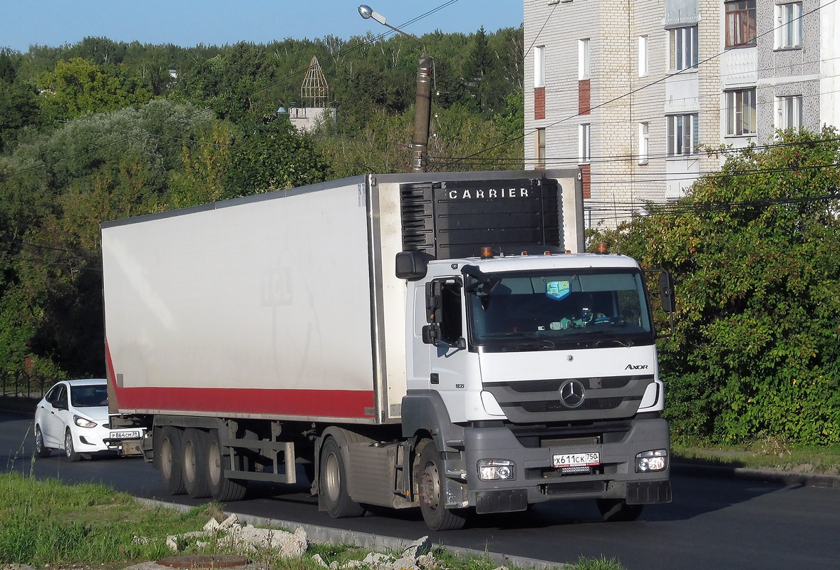 Московская область, № Х 611 СК 750 — Mercedes-Benz Axor 1835 [Z9M]