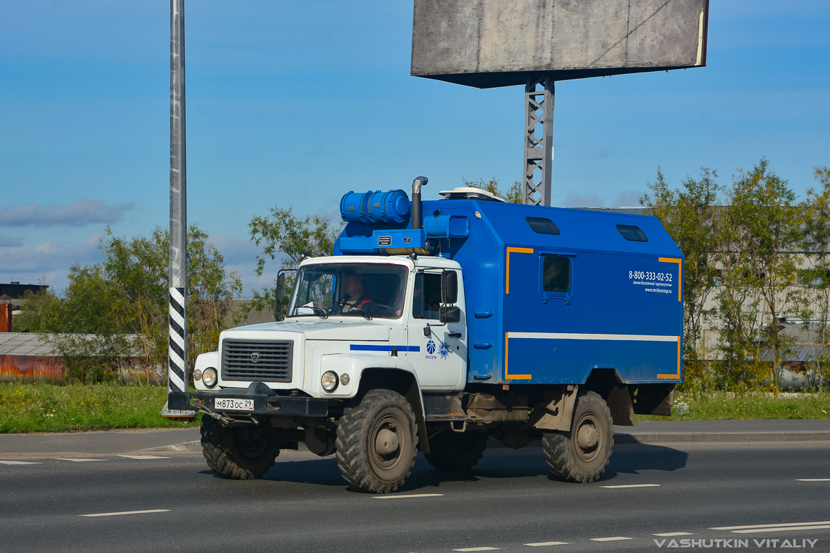 Архангельская область, № М 873 ОС 29 — ГАЗ-33088 «Садко»