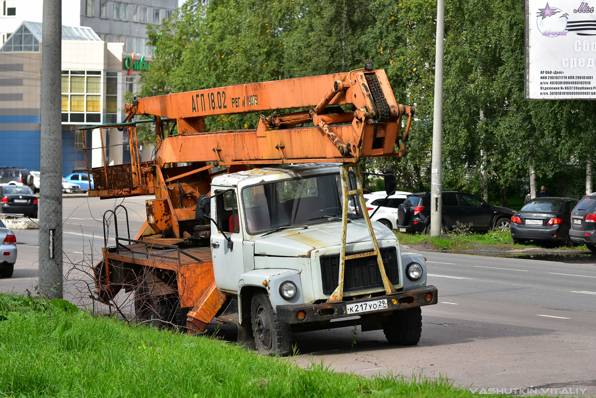 Архангельская область, № К 217 УО 29 — ГАЗ-3307