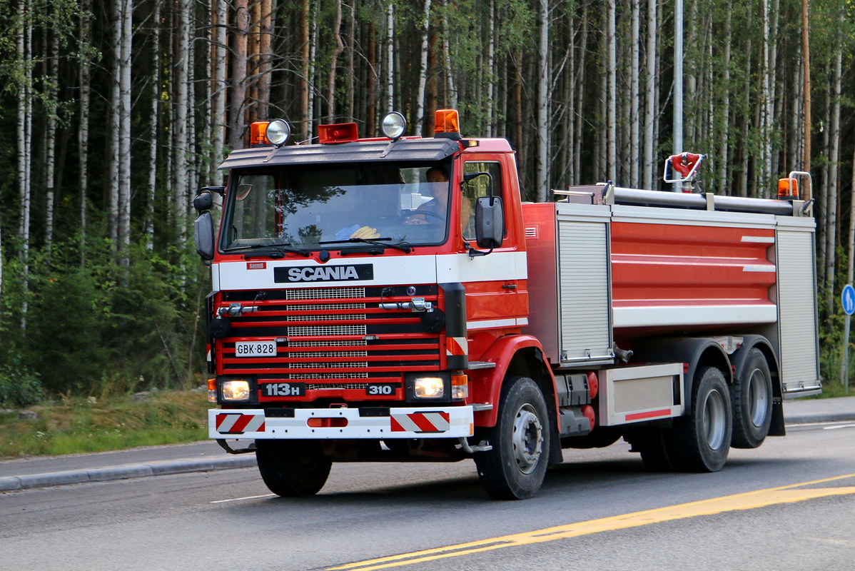 Финляндия, № GBK-828 — Scania (II) R113H