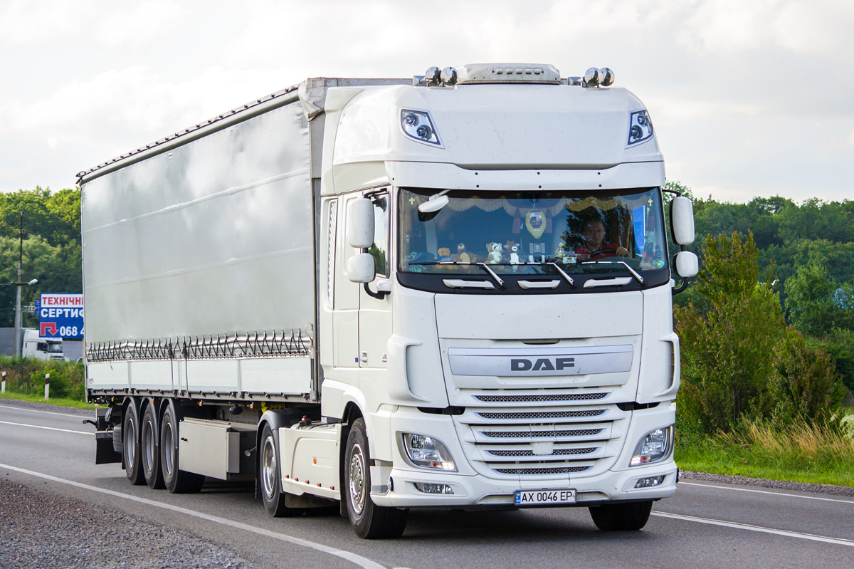 Харьковская область, № АХ 0046 ЕР — DAF XF Euro6 FT