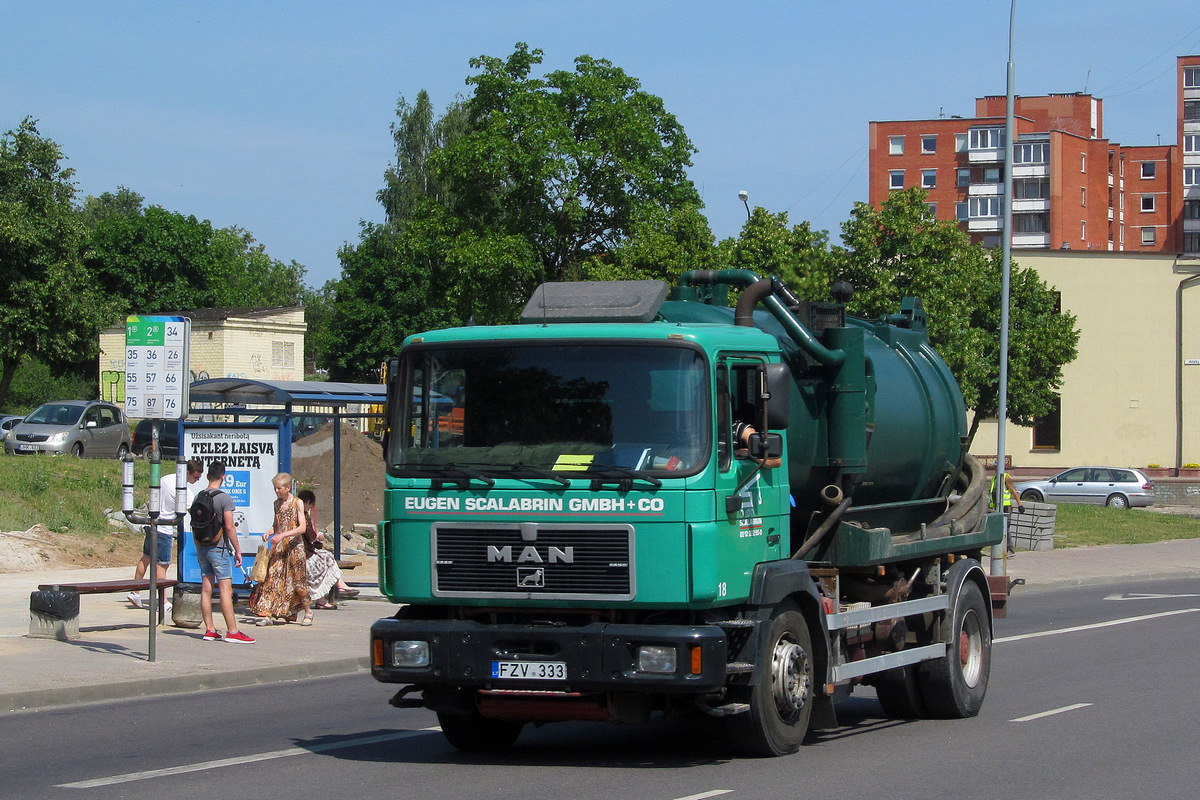 Литва, № FZV 333 — MAN F2000 19.xxx (общая)