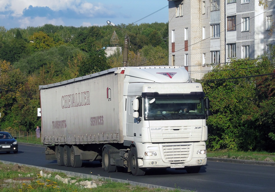 Калужская область, № Н 439 МХ 40 — DAF XF105 FT