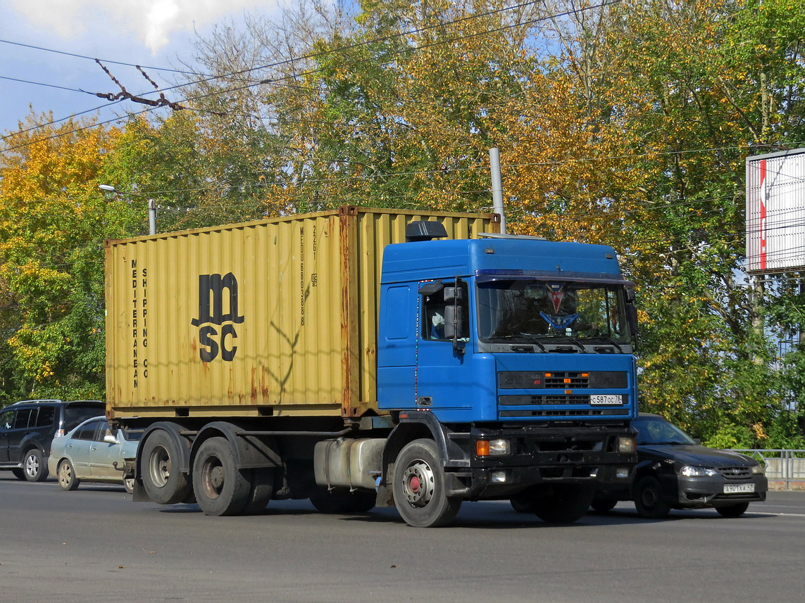 Санкт-Петербург, № С 587 ОС 78 — DAF 95 FAS