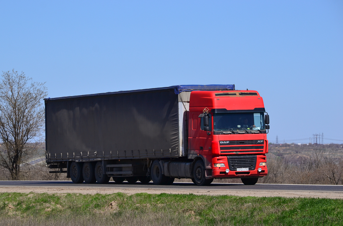 Ростовская область, № О 412 СО 161 — DAF XF95 FT