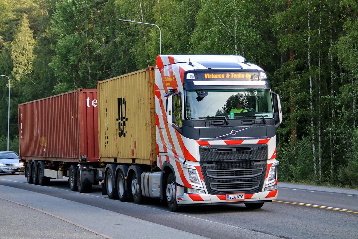 Финляндия, № ZLA-870 — Volvo ('2012) FH.460