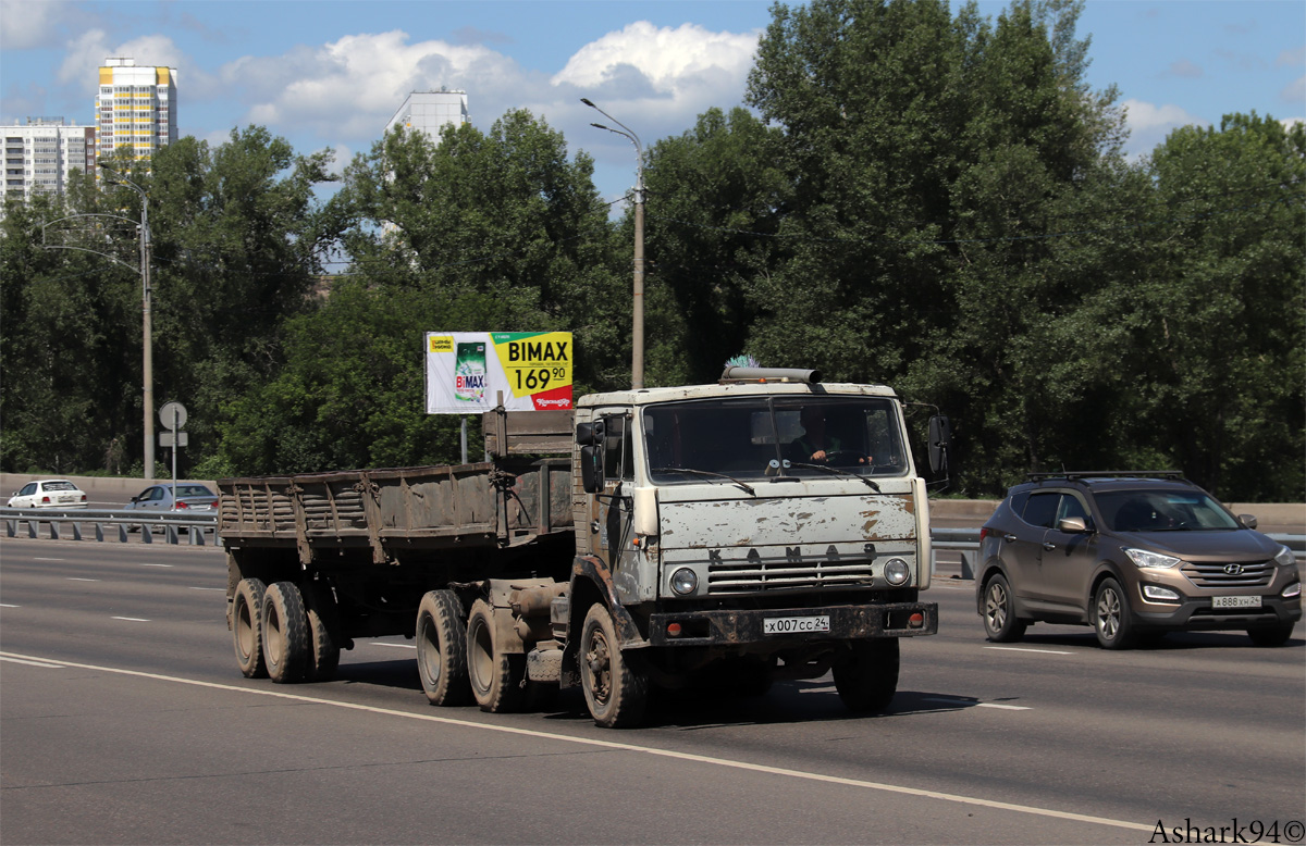 Красноярский край, № Х 007 СС 24 — КамАЗ-5410