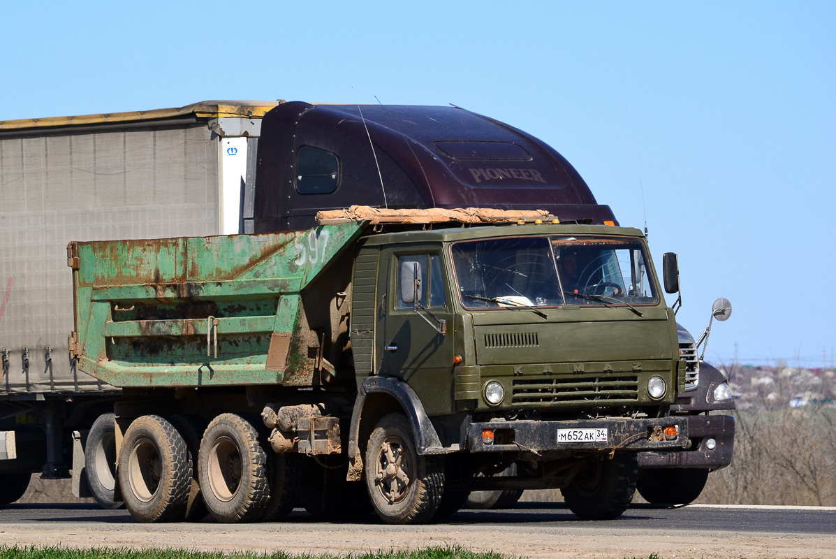 Волгоградская область, № М 652 АК 34 — КамАЗ-5511