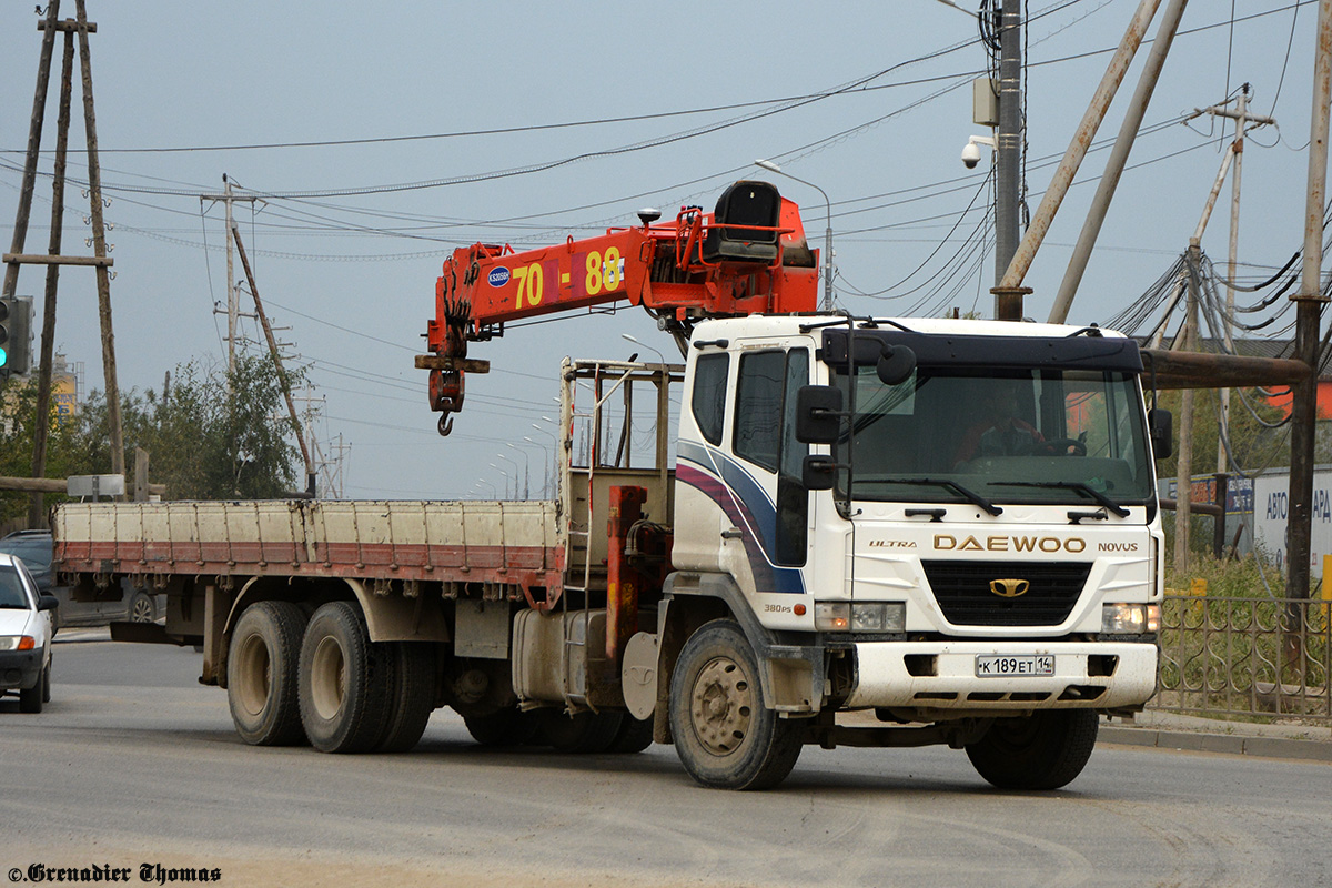 Саха (Якутия), № К 189 ЕТ 14 — Daewoo Novus