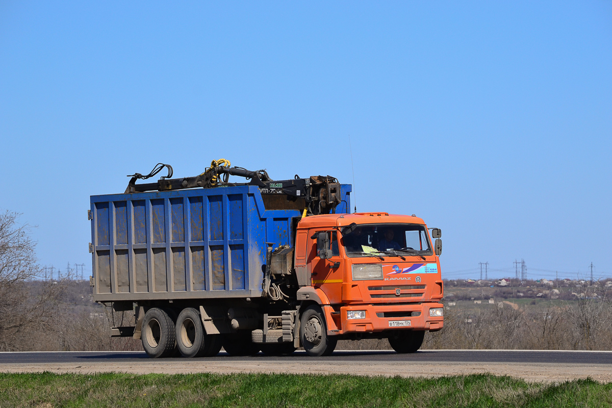 Волгоградская область, № В 118 МК 134 — КамАЗ-65115-42