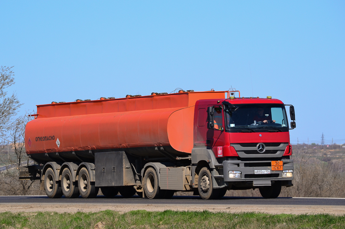 Волгоградская область, № В 855 ХС 134 — Mercedes-Benz Axor 1840 [Z9M]