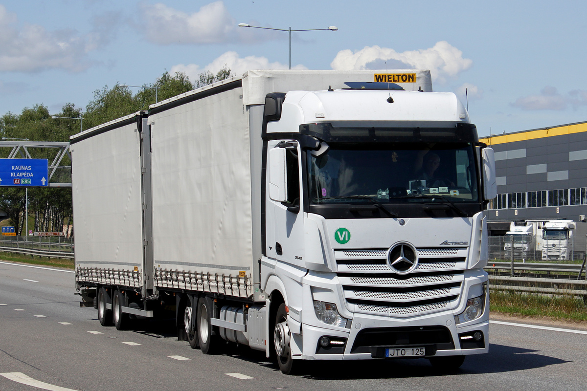 Литва, № JTO 125 — Mercedes-Benz Actros ('2011)