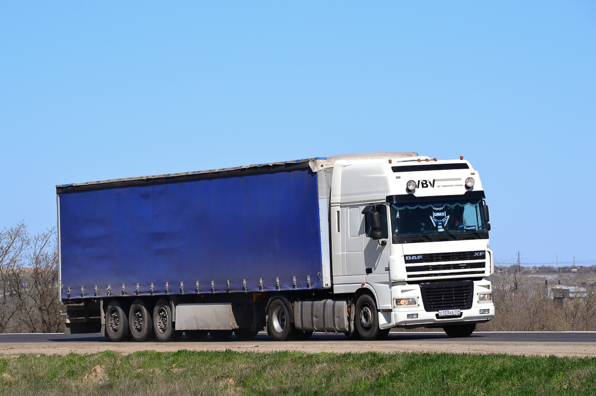 Челябинская область, № С 123 ХА 174 — DAF XF95 FT