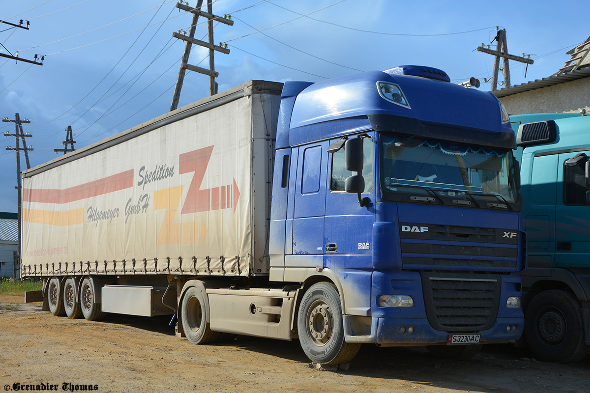 Киргизия, № S 3230 AC — DAF XF105 FT