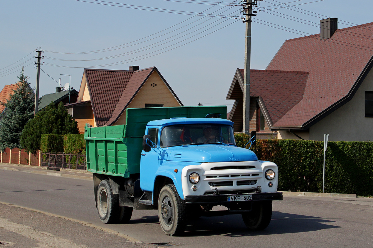 Литва, № VKE 502 — ЗИЛ-495810