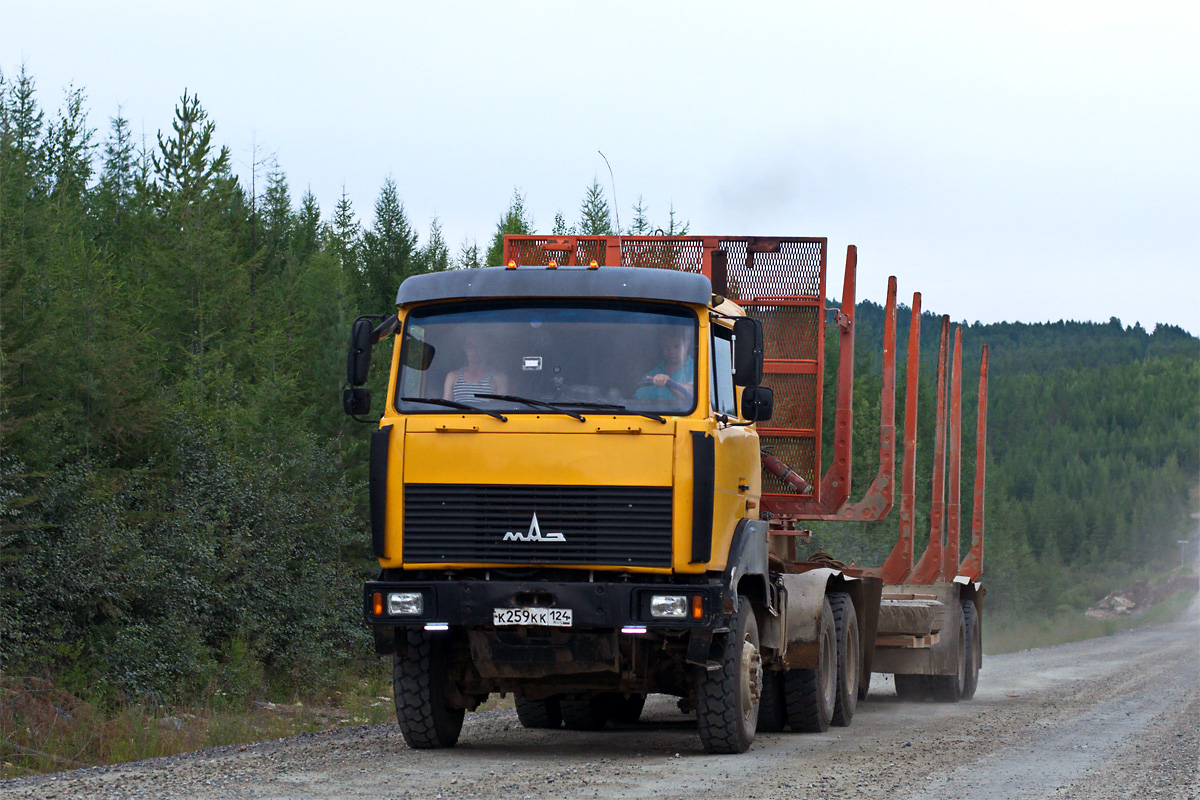 Хабаровский край, № К 259 КК 124 — МАЗ-642508