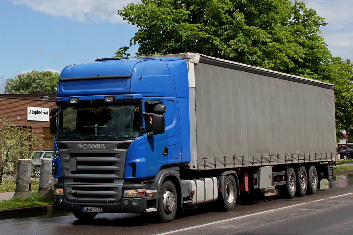 Литва, № CNK 145 — Scania ('2004) R420