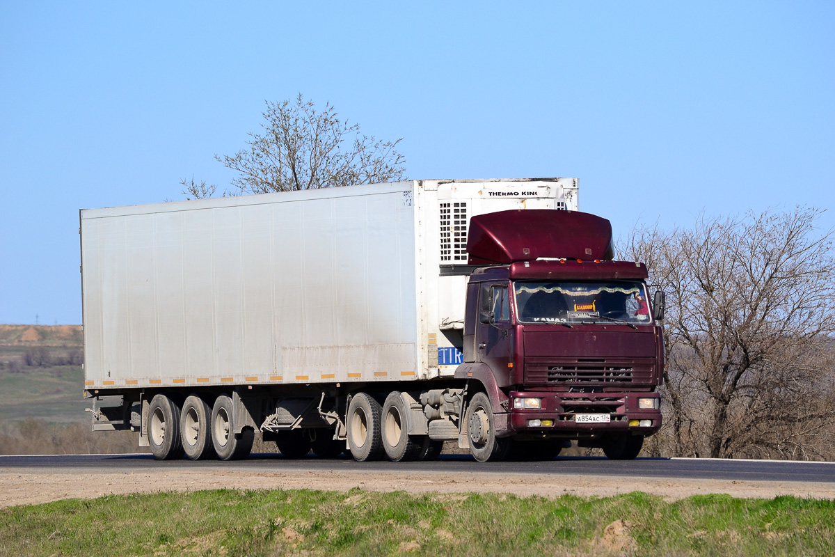 Волгоградская область, № А 854 АС 134 — КамАЗ-65116 [651160]