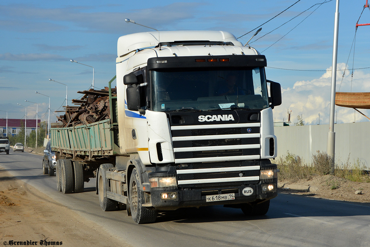 Саха (Якутия), № К 618 МВ 14 — Scania ('1996, общая модель)