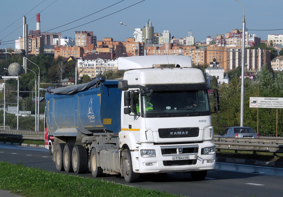 Калужская область, № О 178 КХ 40 — КамАЗ-5490-S5