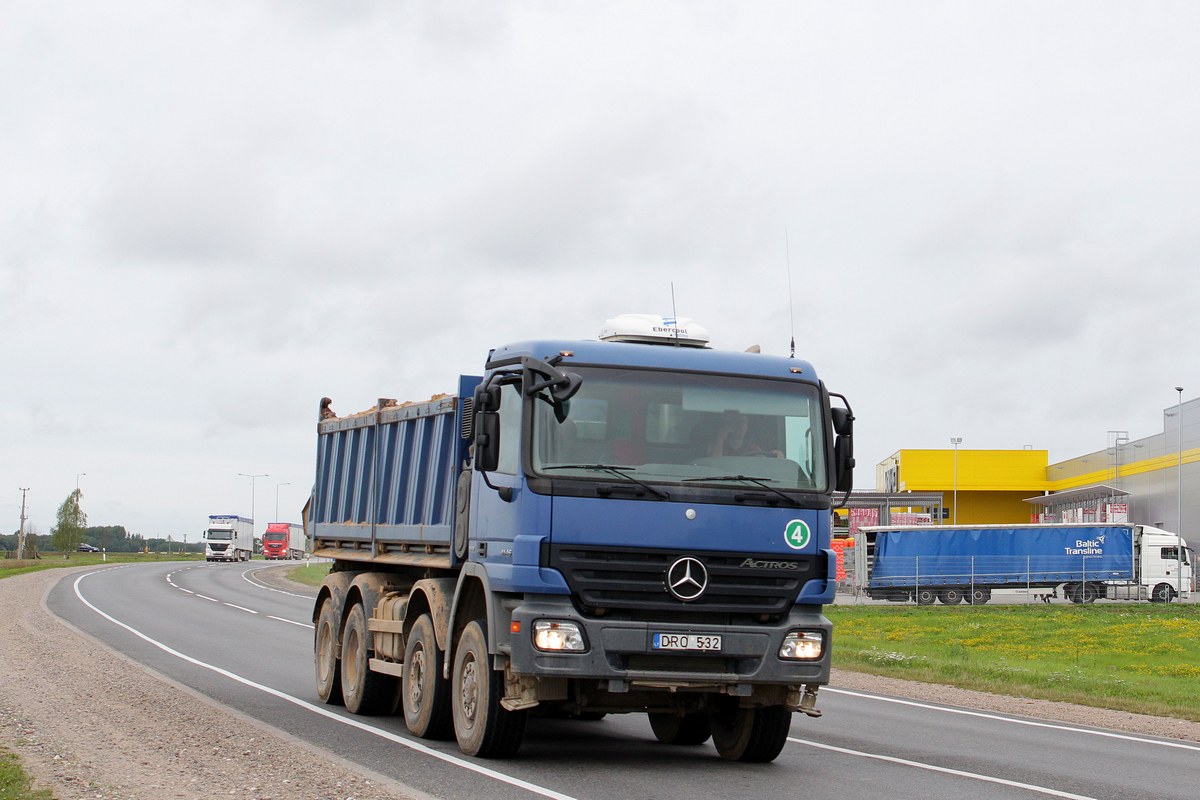 Литва, № DRO 532 — Mercedes-Benz Actros ('2003) 4146