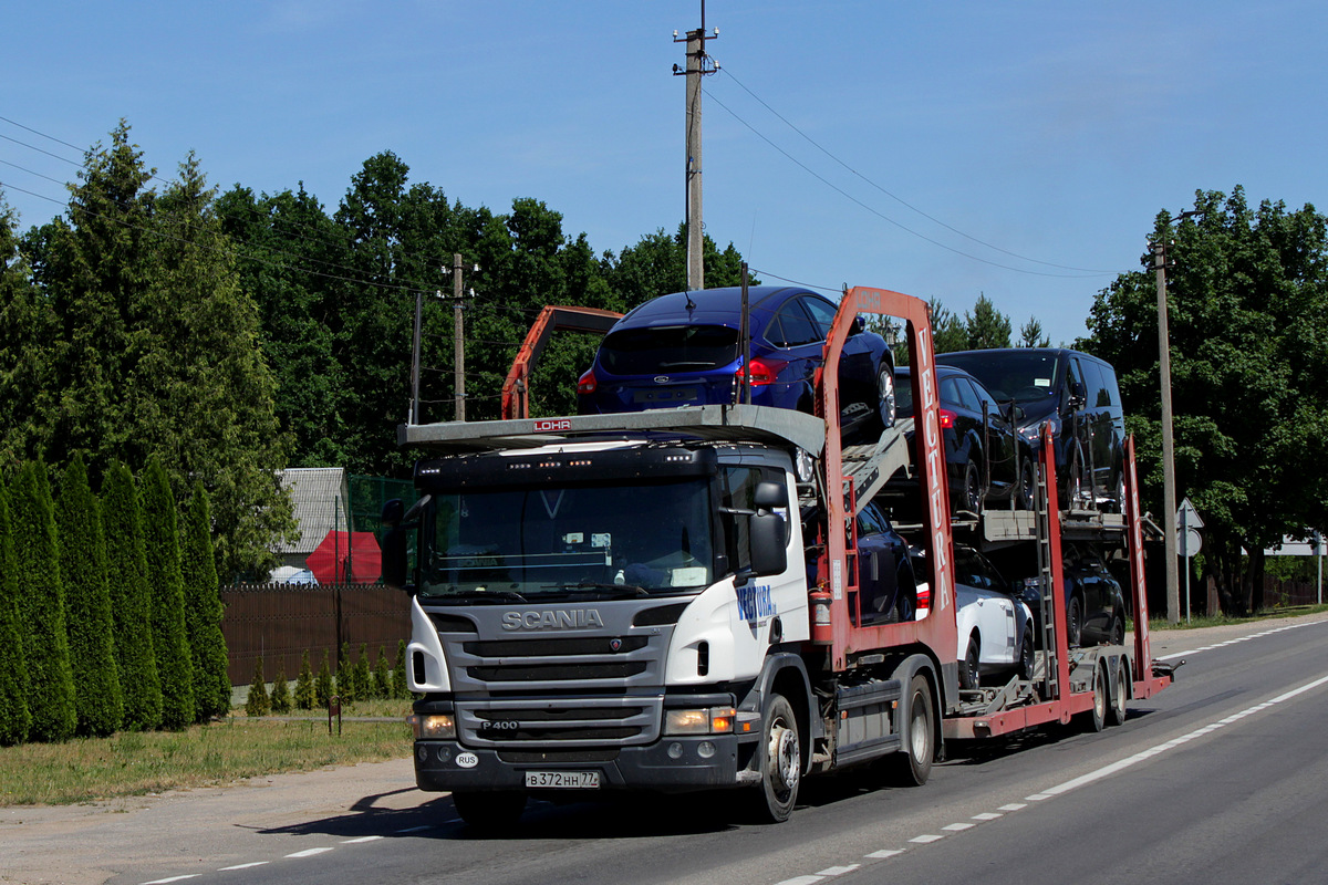 Москва, № В 372 НН 77 — Scania ('2011) P400