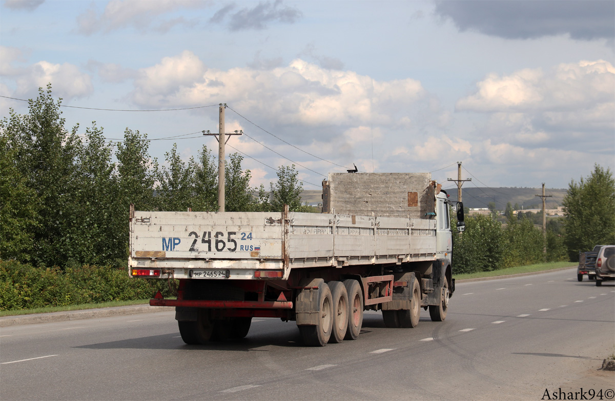 Красноярский край, № А 276 АС 124 — МАЗ-54324