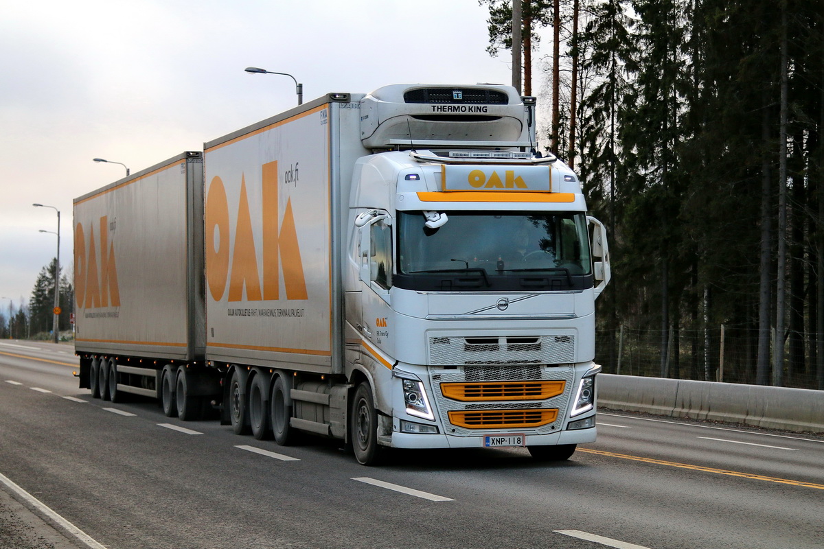 Финляндия, № XNP-118 — Volvo ('2012) FH.540