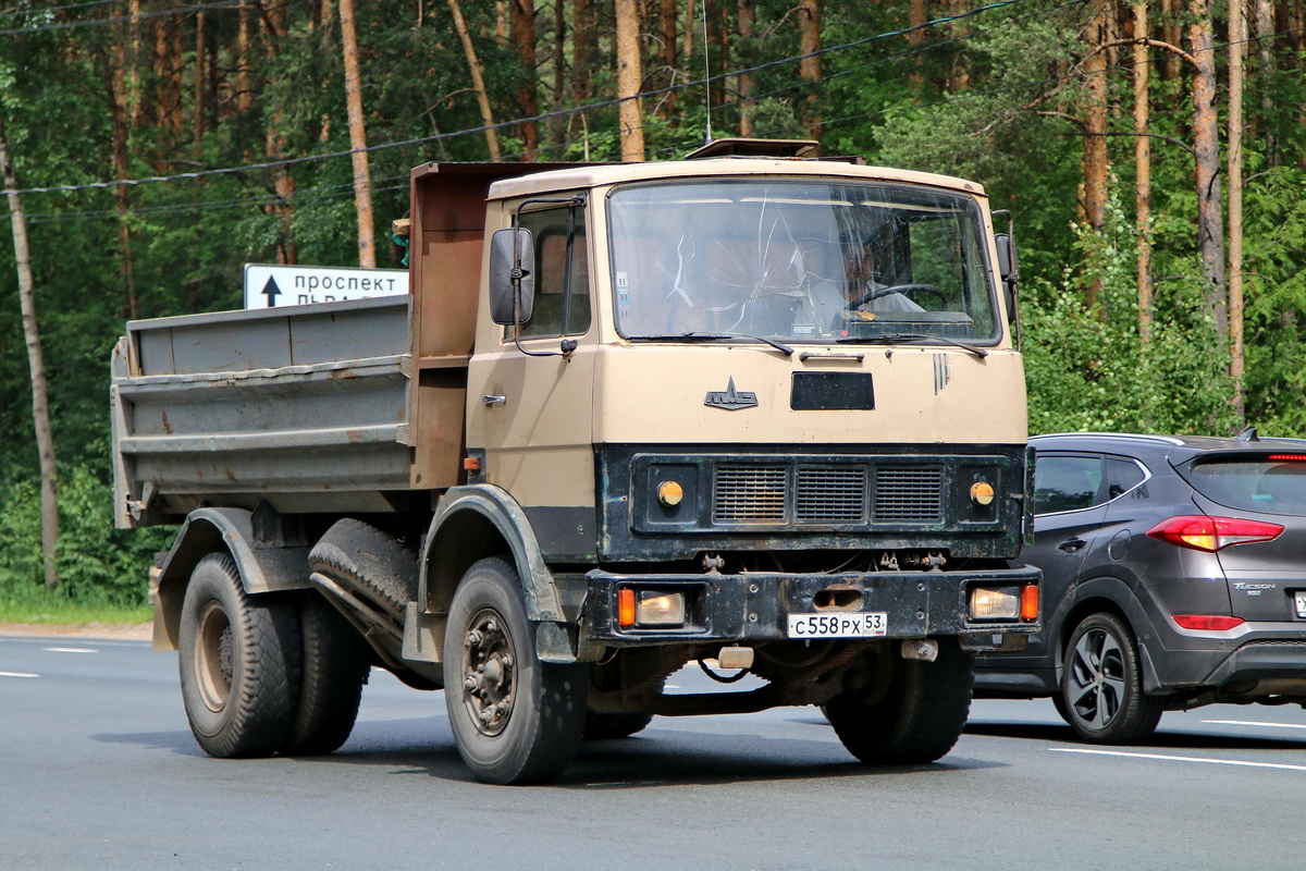 Новгородская область, № С 558 РХ 53 — МАЗ-5551 [555100]