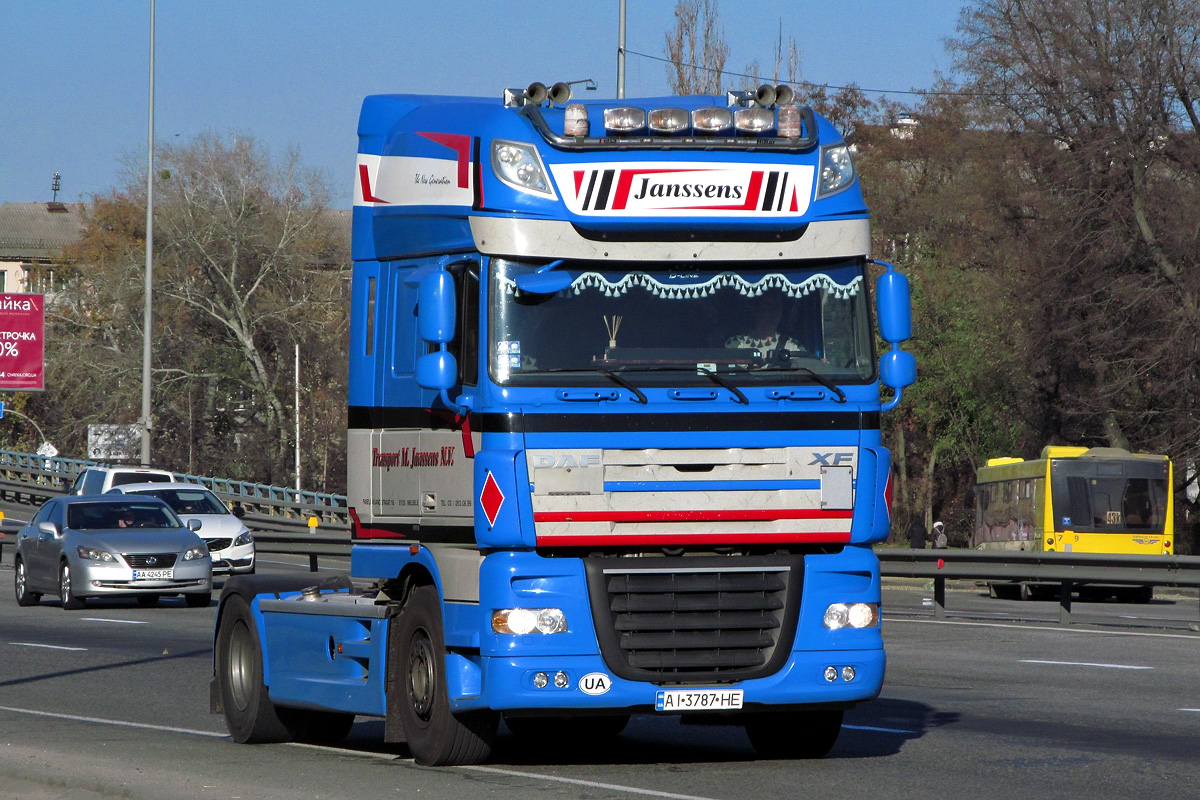 Киевская область, № АІ 3787 НЕ — DAF XF105 FT