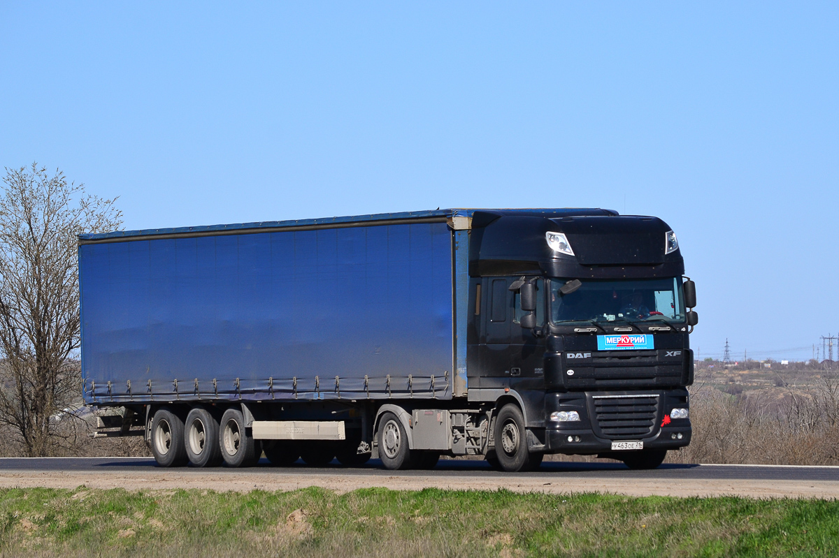 Ставропольский край, № У 463 ОЕ 26 — DAF XF105 FT